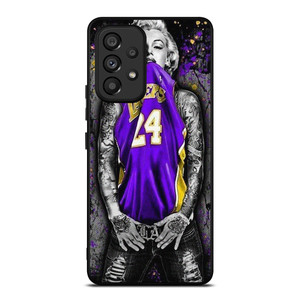 MARILYN MONROE LOS ANGELES LAKERS KOBE BRYANT Samsung Galaxy A53 Case Cover