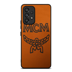 MCM WORLDWIDE SUEDE LOGO Samsung Galaxy A53 Case Cover