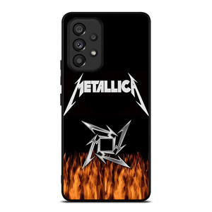 METALLICA METAL BAND FIRE Samsung Galaxy A53 Case Cover METALLICA METAL BAND FIRE Samsung Galaxy A53 Case Cover