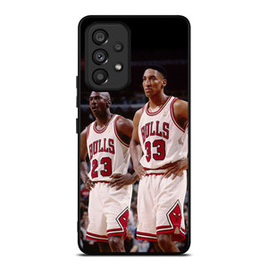 MICHAEL JORDAN X SCOTTIE PIPPEN CHICAGO BULLS Samsung Galaxy A53 Case Cover MICHAEL JORDAN X SCOTTIE PIPPEN CHICAGO BULLS Samsung Galaxy A53 Case Cover