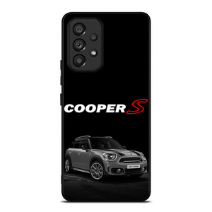 MINI COOPER S BLACK LOGO Samsung Galaxy A53 Case Cover MINI COOPER S BLACK LOGO Samsung Galaxy A53 Case Cover