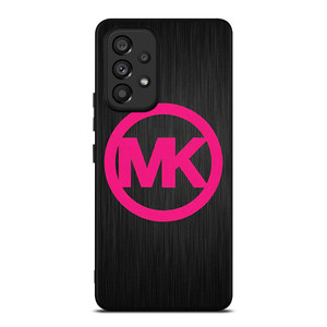 MK MICHAEL KORS PINK WOOD LOGO Samsung Galaxy A53 Case Cover MK MICHAEL KORS PINK WOOD LOGO Samsung Galaxy A53 Case Cover