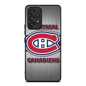 MONTREAL CANADIENS NHL METAL LOGO Samsung Galaxy A53 Case Cover