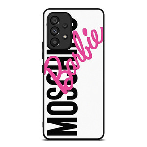 MOSCHINO BARBIE LOGO Samsung Galaxy A53 Case Cover MOSCHINO BARBIE LOGO Samsung Galaxy A53 Case Cover