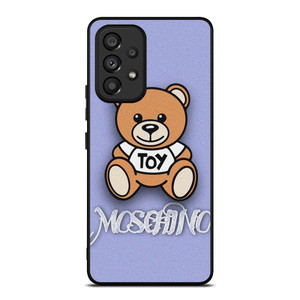 MOSCHINO TOY LOGO PURPLE Samsung Galaxy A53 Case Cover