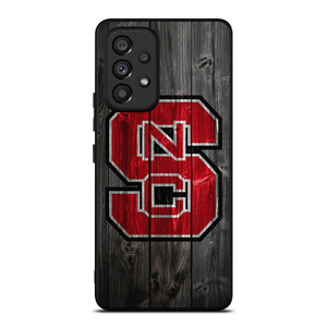 NC STATE WOLFPACK FOOTBALL WOOD LOGO Samsung Galaxy A53 Case Cover NC STATE WOLFPACK FOOTBALL WOOD LOGO Samsung Galaxy A53 Case Cover