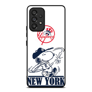 NEW YORK YANKEES SNOOPY BADGE Samsung Galaxy A53 Case Cover NEW YORK YANKEES SNOOPY BADGE Samsung Galaxy A53 Case Cover