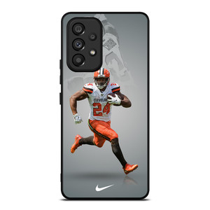 NICK CHUBB CLEVELAND BROWNS NIKE Samsung Galaxy A53 Case Cover NICK CHUBB CLEVELAND BROWNS NIKE Samsung Galaxy A53 Case Cover