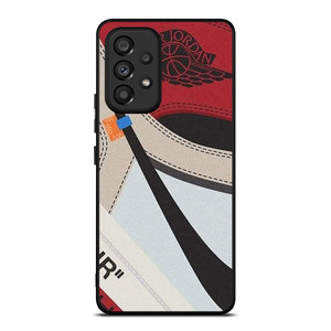 NIKE AIR JORDAN 1 HIGH OFF WHITE Samsung Galaxy A53 Case Cover NIKE AIR JORDAN 1 HIGH OFF WHITE Samsung Galaxy A53 Case Cover