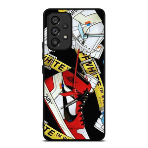 NIKE AIR JORDAN OFF WHITE COLLECTION Samsung Galaxy A53 Case Cover NIKE AIR JORDAN OFF WHITE COLLECTION Samsung Galaxy A53 Case Cover