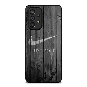 NIKE JUST DO IT WOODEN LOGO Samsung Galaxy A53 Case Cover NIKE JUST DO IT WOODEN LOGO Samsung Galaxy A53 Case Cover