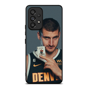NIKOLA JOKIC DENVER NUGGETS JOKER Samsung Galaxy A53 Case Cover NIKOLA JOKIC DENVER NUGGETS JOKER Samsung Galaxy A53 Case Cover