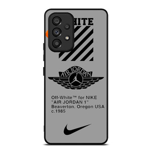 OFF WHITE NIKE AIR JORDAN COLLAGE Samsung Galaxy A53 Case Cover OFF WHITE NIKE AIR JORDAN COLLAGE Samsung Galaxy A53 Case Cover
