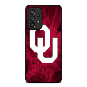 OKLAHOMA SOONERS SMOKED LOGO Samsung Galaxy A53 Case Cover OKLAHOMA SOONERS SMOKED LOGO Samsung Galaxy A53 Case Cover