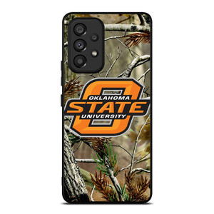 OKLAHOMA STATE UNIVERSITY CAMO LOGO Samsung Galaxy A53 Case Cover