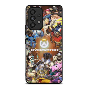 OVERWATCH GAMES ALL CHARACTERS Samsung Galaxy A53 Case Cover OVERWATCH GAMES ALL CHARACTERS Samsung Galaxy A53 Case Cover
