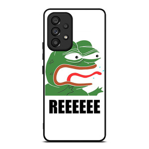 PEPE THE FROG REEEE CARTOON Samsung Galaxy A53 Case Cover PEPE THE FROG REEEE CARTOON Samsung Galaxy A53 Case Cover