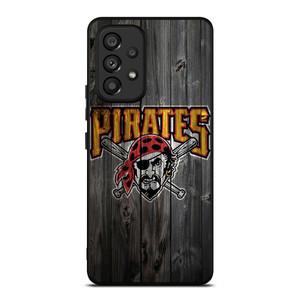 PITTSBURGH PIRATES WOOD LOGO Samsung Galaxy A53 Case Cover PITTSBURGH PIRATES WOOD LOGO Samsung Galaxy A53 Case Cover