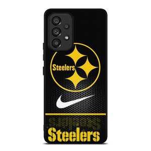 PITTSBURGH STEELERS CARBON NIKE Samsung Galaxy A53 Case Cover PITTSBURGH STEELERS CARBON NIKE Samsung Galaxy A53 Case Cover