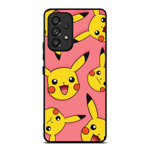 POKEMON SMILING PIKACHU PINK Samsung Galaxy A53 Case Cover POKEMON SMILING PIKACHU PINK Samsung Galaxy A53 Case Cover