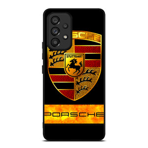 PORSCHE GOLD EMBLEM Samsung Galaxy A53 Case Cover PORSCHE GOLD EMBLEM Samsung Galaxy A53 Case Cover
