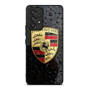 PORSCHE WET EMBLEM Samsung Galaxy A53 Case Cover PORSCHE WET EMBLEM Samsung Galaxy A53 Case Cover
