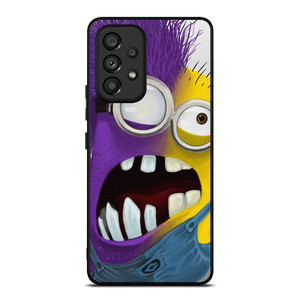 PURPLE HALF MINION CARTOON Samsung Galaxy A53 Case Cover PURPLE HALF MINION CARTOON Samsung Galaxy A53 Case Cover