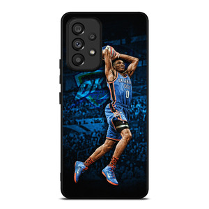 RUSSELL WESTBROOK OKLAHOMA CITY THUNDER Samsung Galaxy A53 Case Cover RUSSELL WESTBROOK OKLAHOMA CITY THUNDER Samsung Galaxy A53 Case Cover