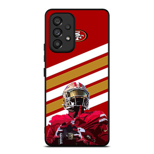 SAN FRANCISCO 49ERS STRIPE LOGO Samsung Galaxy A53 Case Cover SAN FRANCISCO 49ERS STRIPE LOGO Samsung Galaxy A53 Case Cover