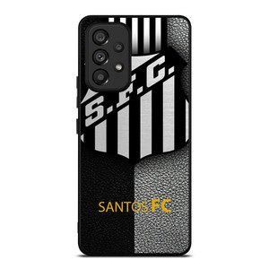 SANTOS FC FOOTBALL LEATHER LOGO Samsung Galaxy A53 Case Cover SANTOS FC FOOTBALL LEATHER LOGO Samsung Galaxy A53 Case Cover