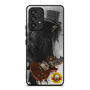 SAUL HUDSON SLASH G N R SMOKED Samsung Galaxy A53 Case Cover SAUL HUDSON SLASH G N R SMOKED Samsung Galaxy A53 Case Cover