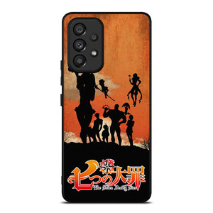 SEVEN DEADLY SINS ANIME SILHOUETTE Samsung Galaxy A53 Case Cover SEVEN DEADLY SINS ANIME SILHOUETTE Samsung Galaxy A53 Case Cover