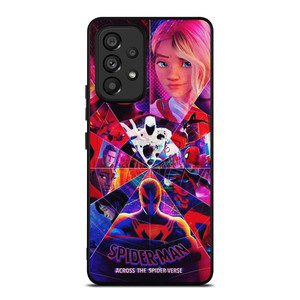 SPIDERMAN ACROSS THE SPIDER VERSE MOVIE POSTER Samsung Galaxy A53 Case Cover SPIDERMAN ACROSS THE SPIDER VERSE MOVIE POSTER Samsung Galaxy A53 Case Cover