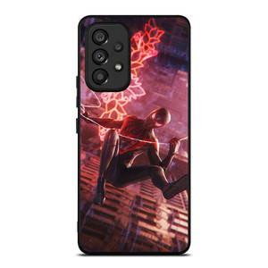SPIDERMAN MILES MORALES GAMES Samsung Galaxy A53 Case Cover SPIDERMAN MILES MORALES GAMES Samsung Galaxy A53 Case Cover