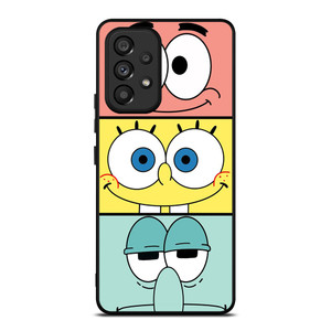 SPONGEBOB PATRICK SQUIDWARD CARTOON Samsung Galaxy A53 Case Cover