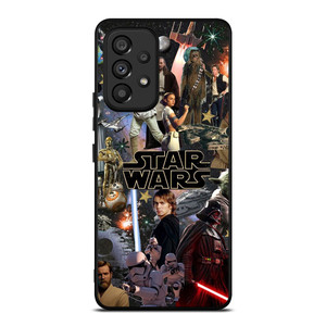 STAR WARS CHARACTERS COLLAGE Samsung Galaxy A53 Case Cover STAR WARS CHARACTERS COLLAGE Samsung Galaxy A53 Case Cover