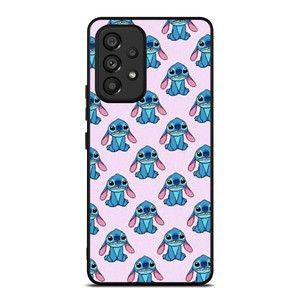 STITCH CARTOON PINK PATTERN Samsung Galaxy A53 Case Cover STITCH CARTOON PINK PATTERN Samsung Galaxy A53 Case Cover