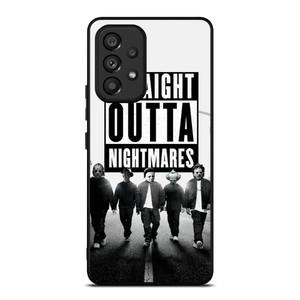 STRAIGHT OUTTA NIGHTMARES HORROR MOVIES CHARACTERS Samsung Galaxy A53 Case Cover STRAIGHT OUTTA NIGHTMARES HORROR MOVIES CHARACTERS Samsung Galaxy A53 Case Cover