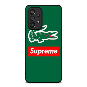 SUPREME X LACOSTE LOGO Samsung Galaxy A53 Case Cover