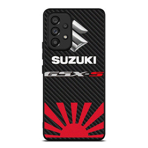 SUZUKI GSX S CARBON EMBLEM Samsung Galaxy A53 Case Cover SUZUKI GSX S CARBON EMBLEM Samsung Galaxy A53 Case Cover