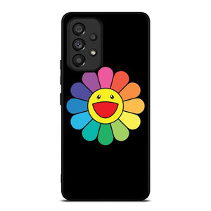 TAKASHI MURAKAMI BLACK Samsung Galaxy A53 Case Cover TAKASHI MURAKAMI BLACK Samsung Galaxy A53 Case Cover