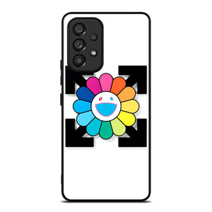 TAKASHI MURAKAMI SMILEY FLOWER OFF WHITE Samsung Galaxy A53 Case Cover TAKASHI MURAKAMI SMILEY FLOWER OFF WHITE Samsung Galaxy A53 Case Cover