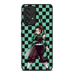 TANJIRO KAMADO DEMON SLAYER PATTERN Samsung Galaxy A53 Case Cover TANJIRO KAMADO DEMON SLAYER PATTERN Samsung Galaxy A53 Case Cover