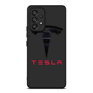TESLA SILHOUETTE LOGO ICON Samsung Galaxy A53 Case Cover TESLA SILHOUETTE LOGO ICON Samsung Galaxy A53 Case Cover