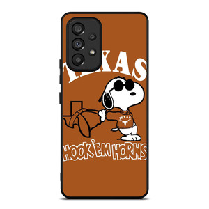 TEXAS LONGHORNS FOOTBALL SNOOPY Samsung Galaxy A53 Case Cover TEXAS LONGHORNS FOOTBALL SNOOPY Samsung Galaxy A53 Case Cover