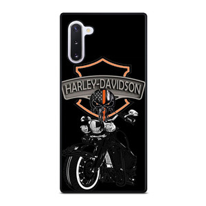 HARLEY DAVIDSON MOTOR SKULL BADGE  Samsung Galaxy Note 10 Case Cover
