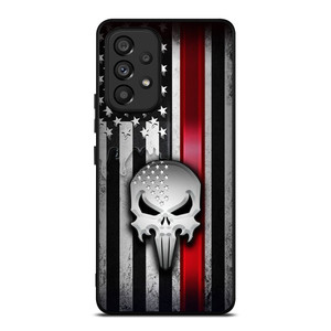 THE PUNISHER AMERICAN FLAG METAL Samsung Galaxy A53 Case Cover THE PUNISHER AMERICAN FLAG METAL Samsung Galaxy A53 Case Cover