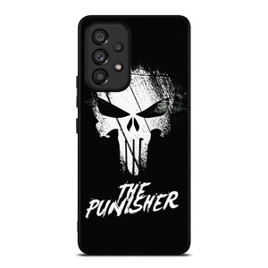 THE PUNISHER BRUSHED LOGO Samsung Galaxy A53 Case Cover THE PUNISHER BRUSHED LOGO Samsung Galaxy A53 Case Cover