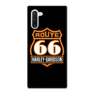 HARLEY DAVIDSON ROUTE 66 SIGN Samsung Galaxy Note 10 Case Cover HARLEY DAVIDSON ROUTE 66 SIGN Samsung Galaxy Note 10 Case Cover
