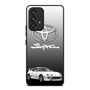 TOYOTA SUPRA CAR WHITE EMBLEM Samsung Galaxy A53 Case Cover TOYOTA SUPRA CAR WHITE EMBLEM Samsung Galaxy A53 Case Cover
